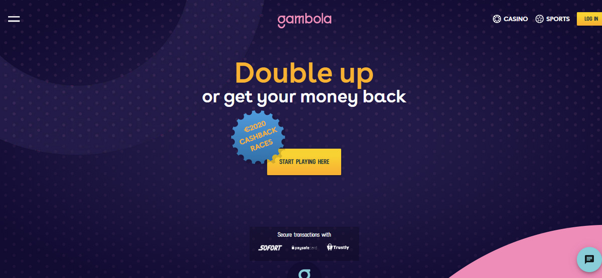 Gambola Casino 20 Free Spins